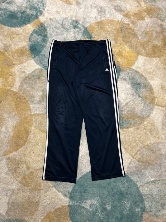 Adidas oversized dark blue trackpants