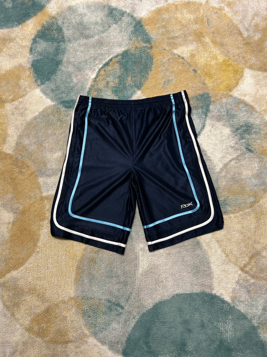 Reebok dark blue retro Basketball shorts