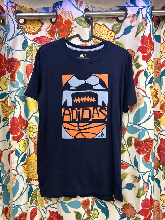 Adidas Dark Blue sports t-shirt