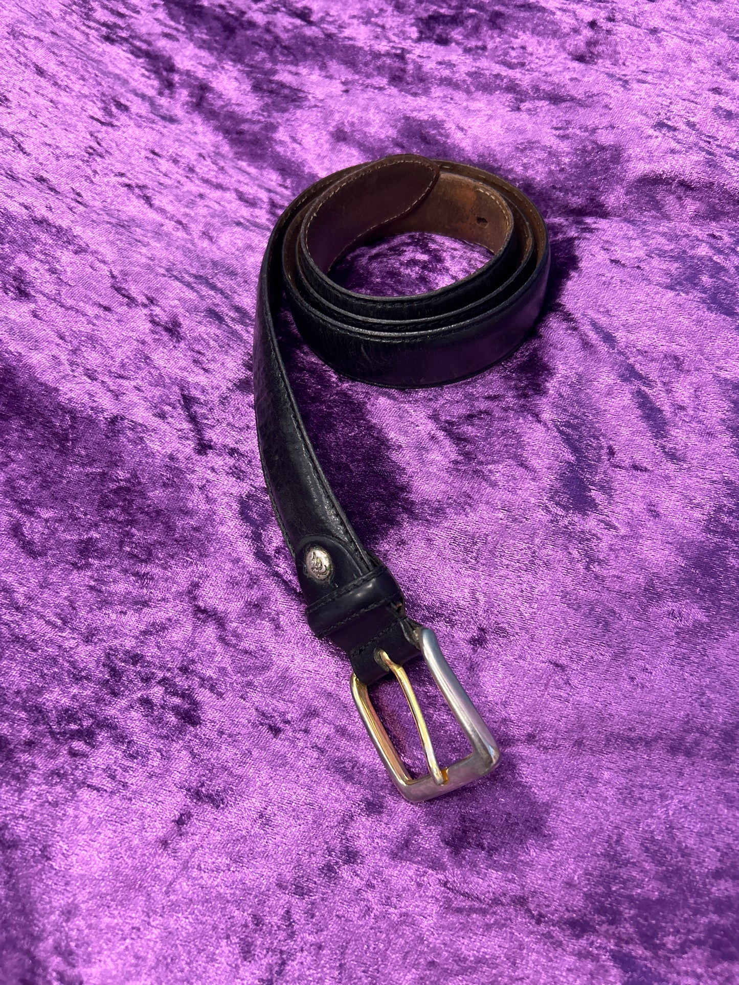 Black Leather Belt