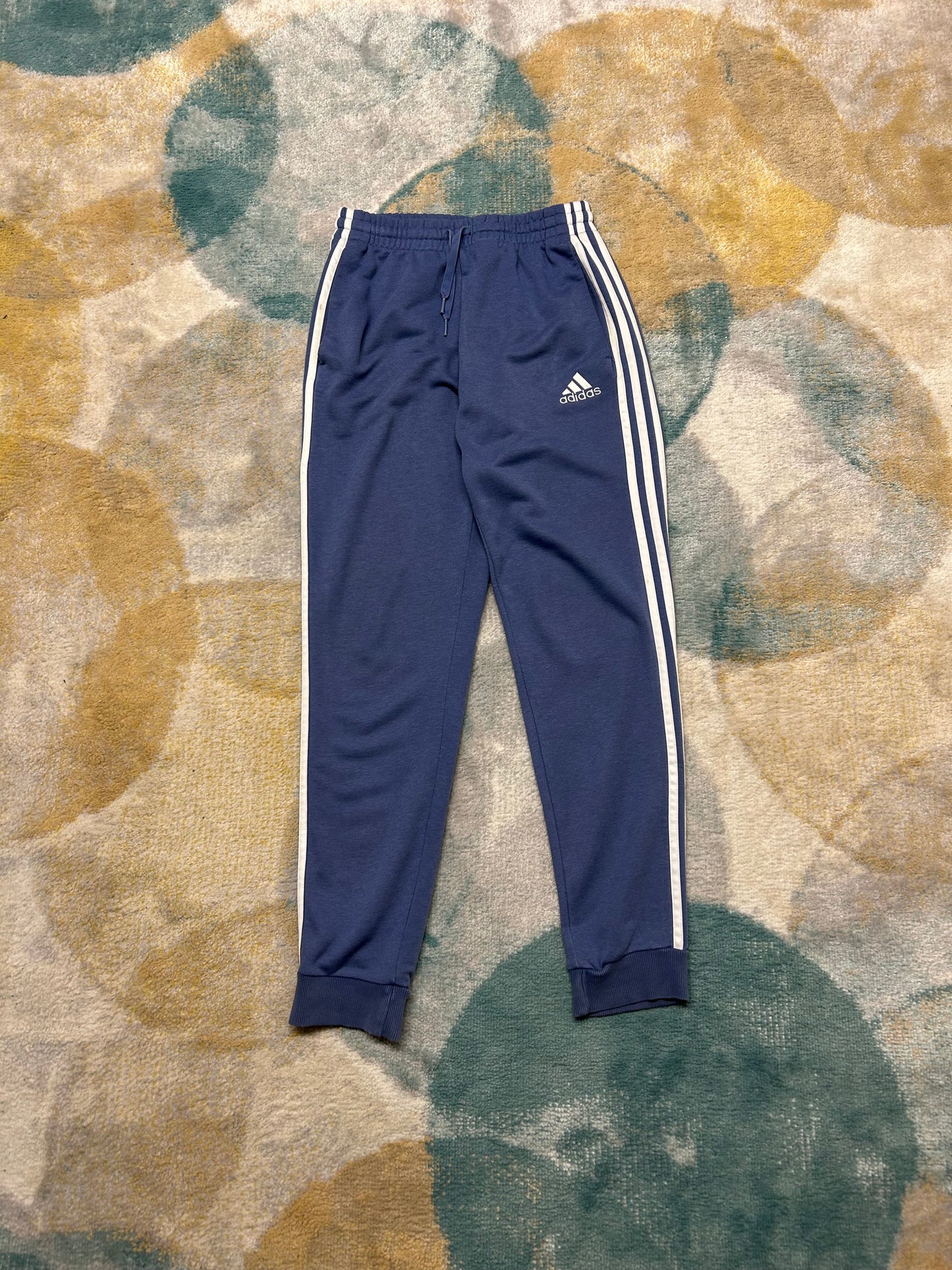 Adidas light blue trackpants
