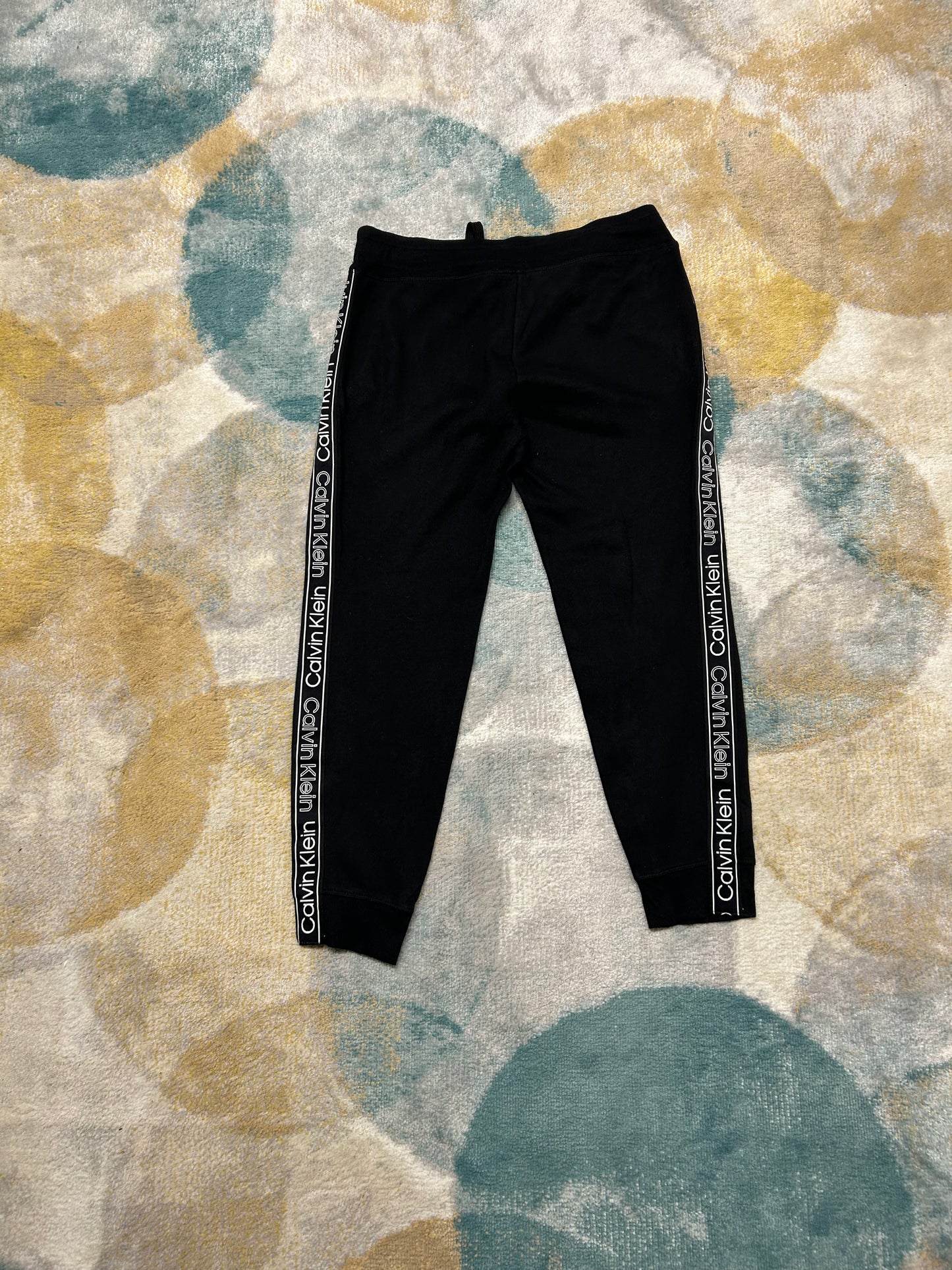 Calvin Klein black cotton Trackpants