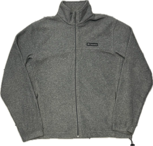 Columbia Grey Heavy Fleece Jacket