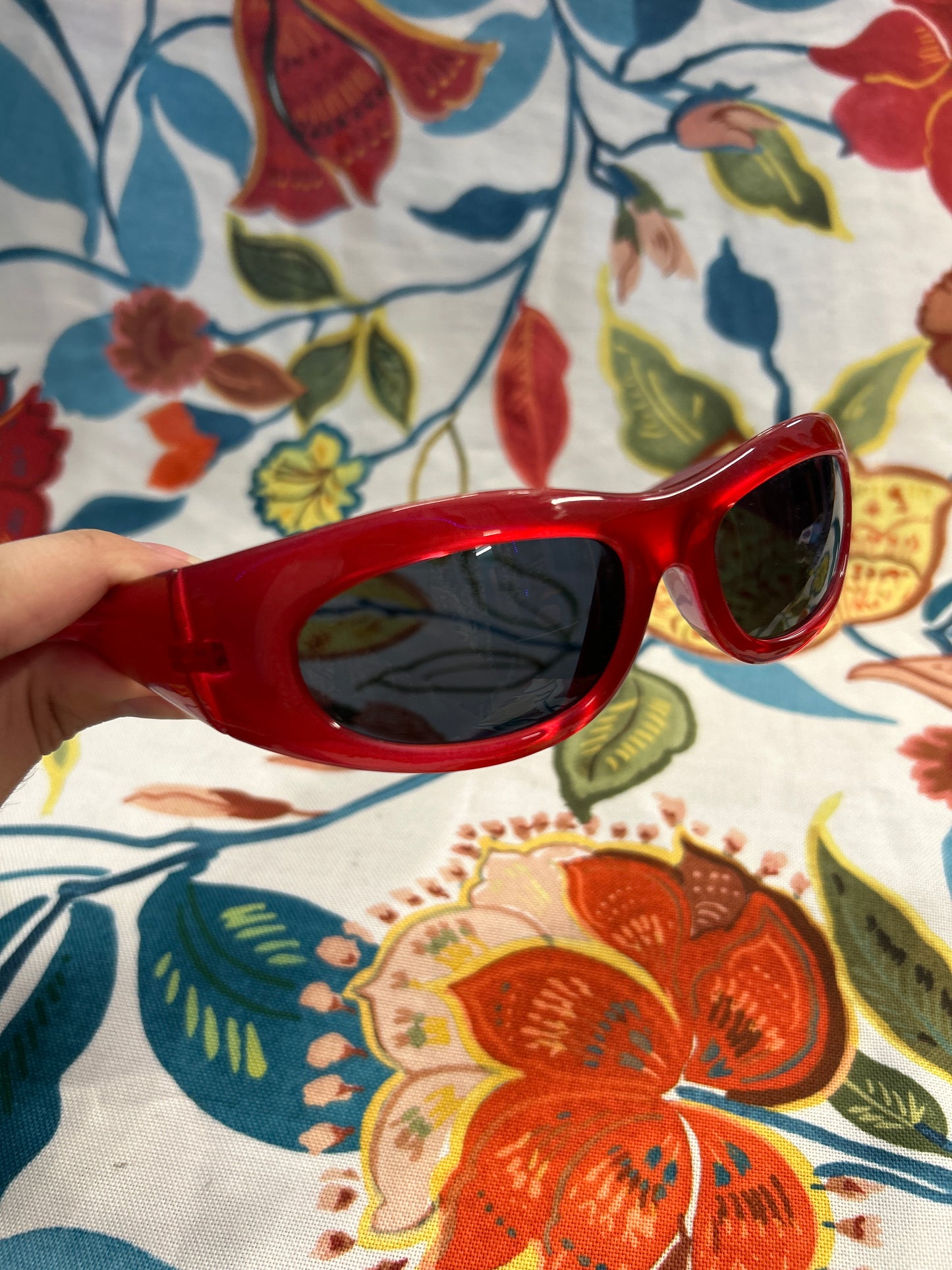 Red sunglasses