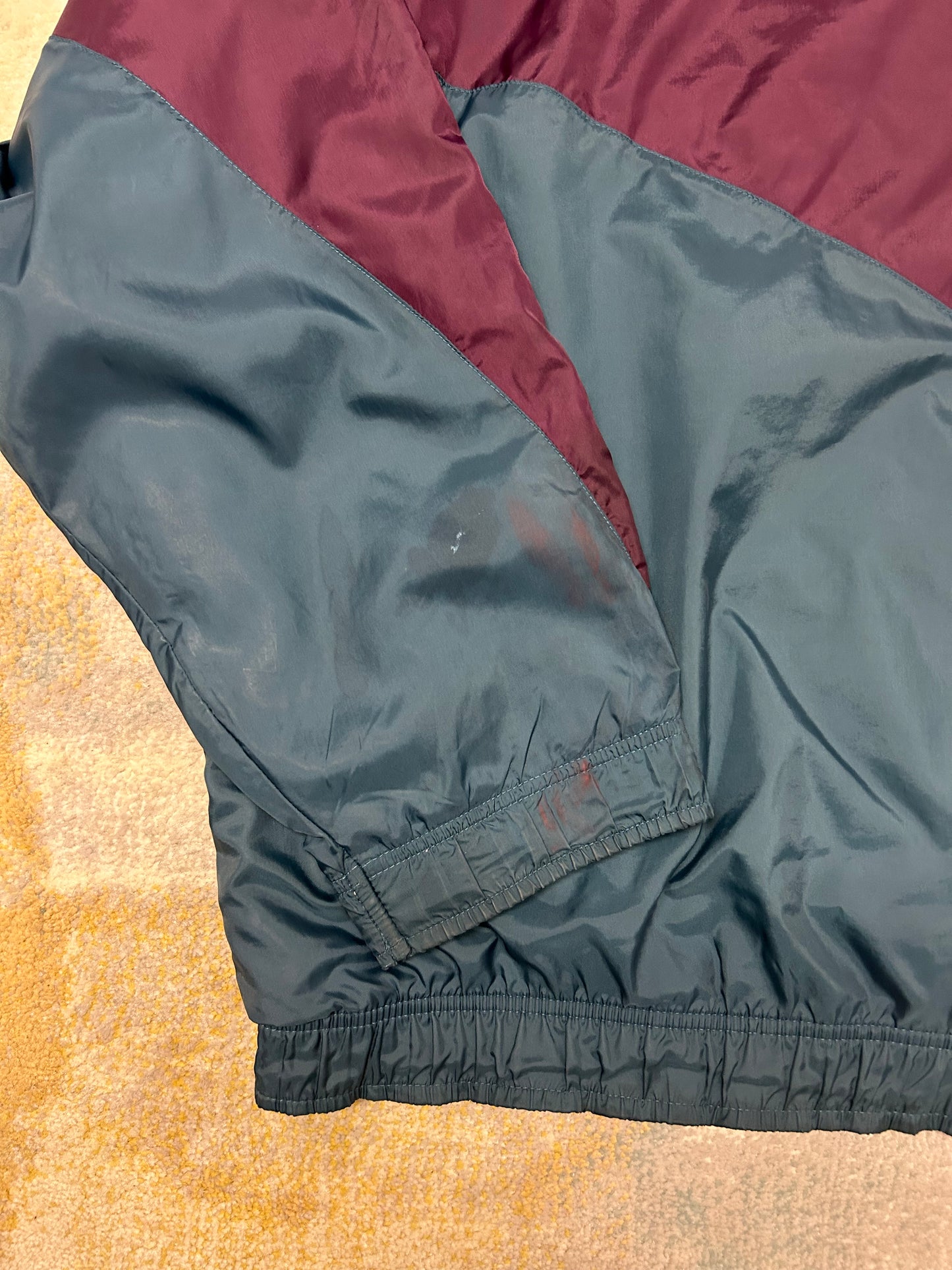 Nike Purple and Teal Retro Windbreaker