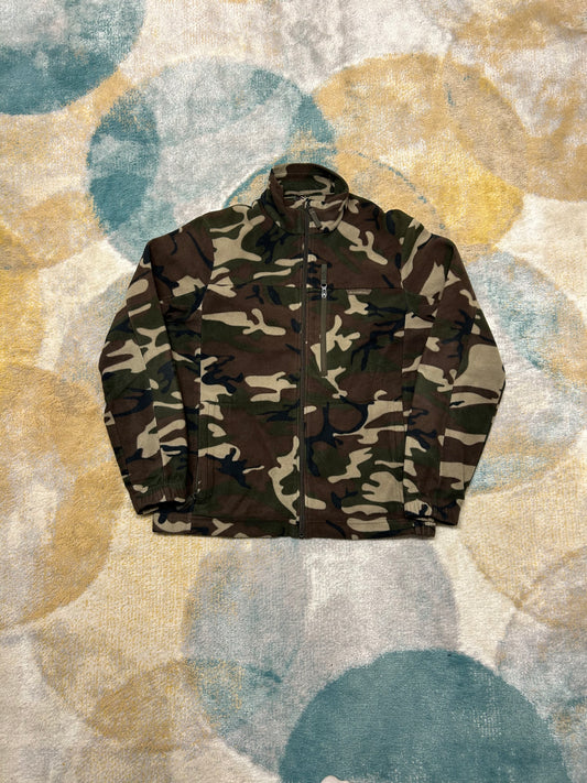 Camo fleece jacket