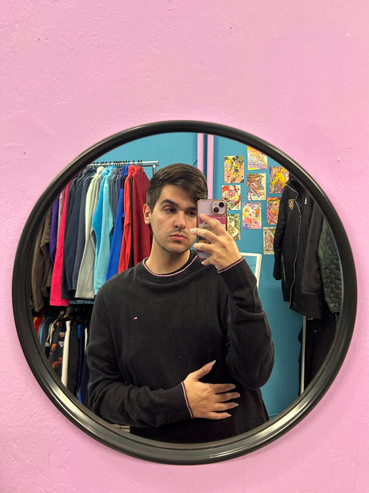 Tommy Hilfiger Black Classic Knit