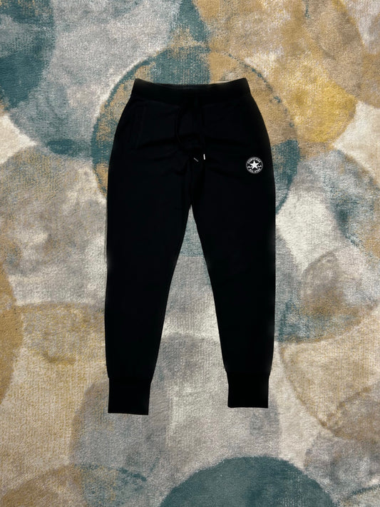 Converse Black Cotton Sweatpants