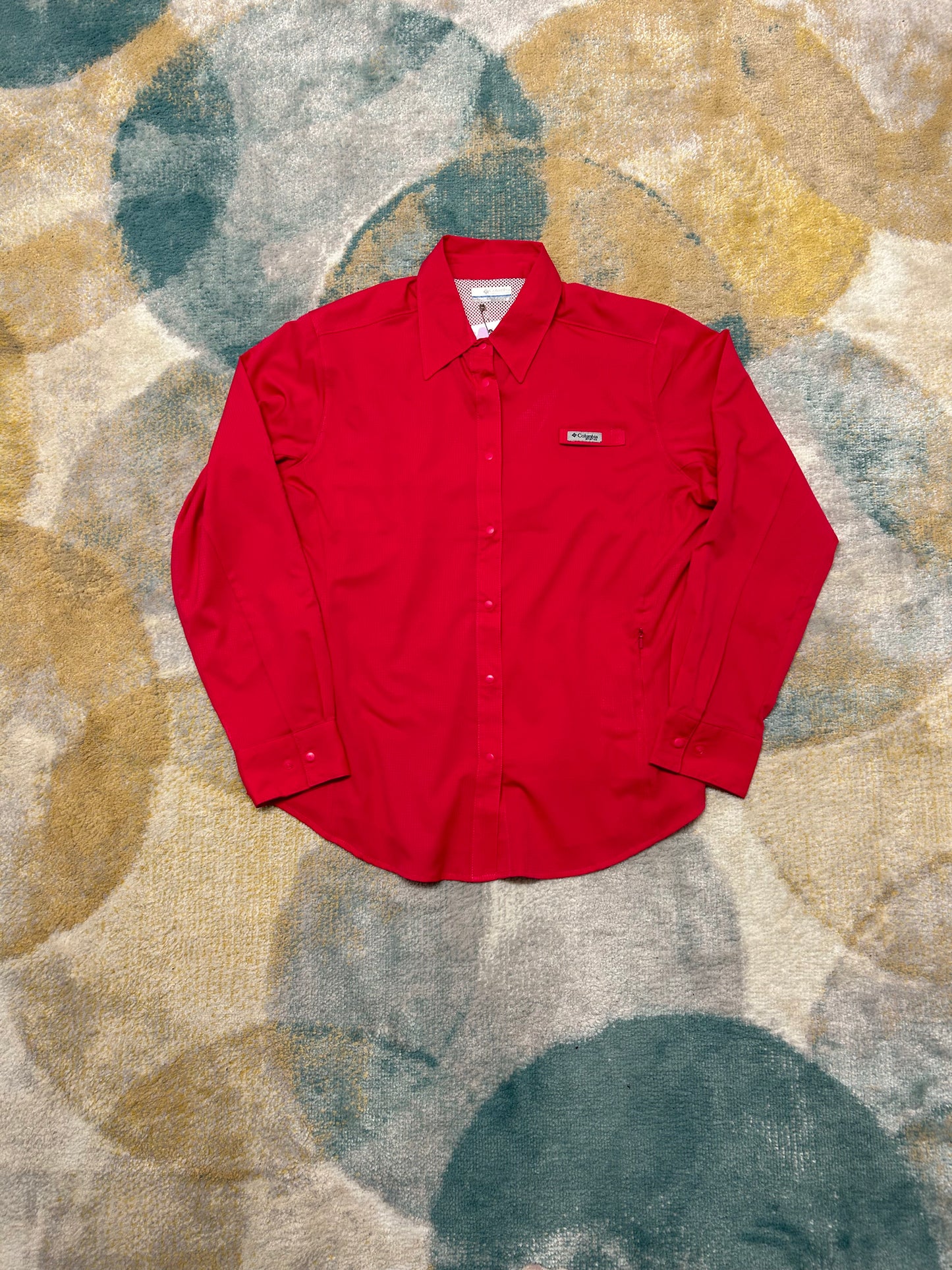 Columbia Hot Pink long sleeve shirt