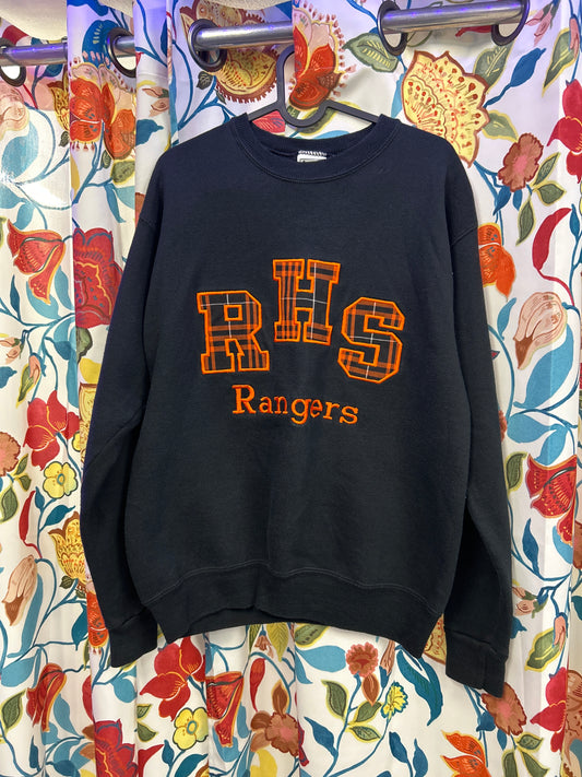 Lee black crewneck