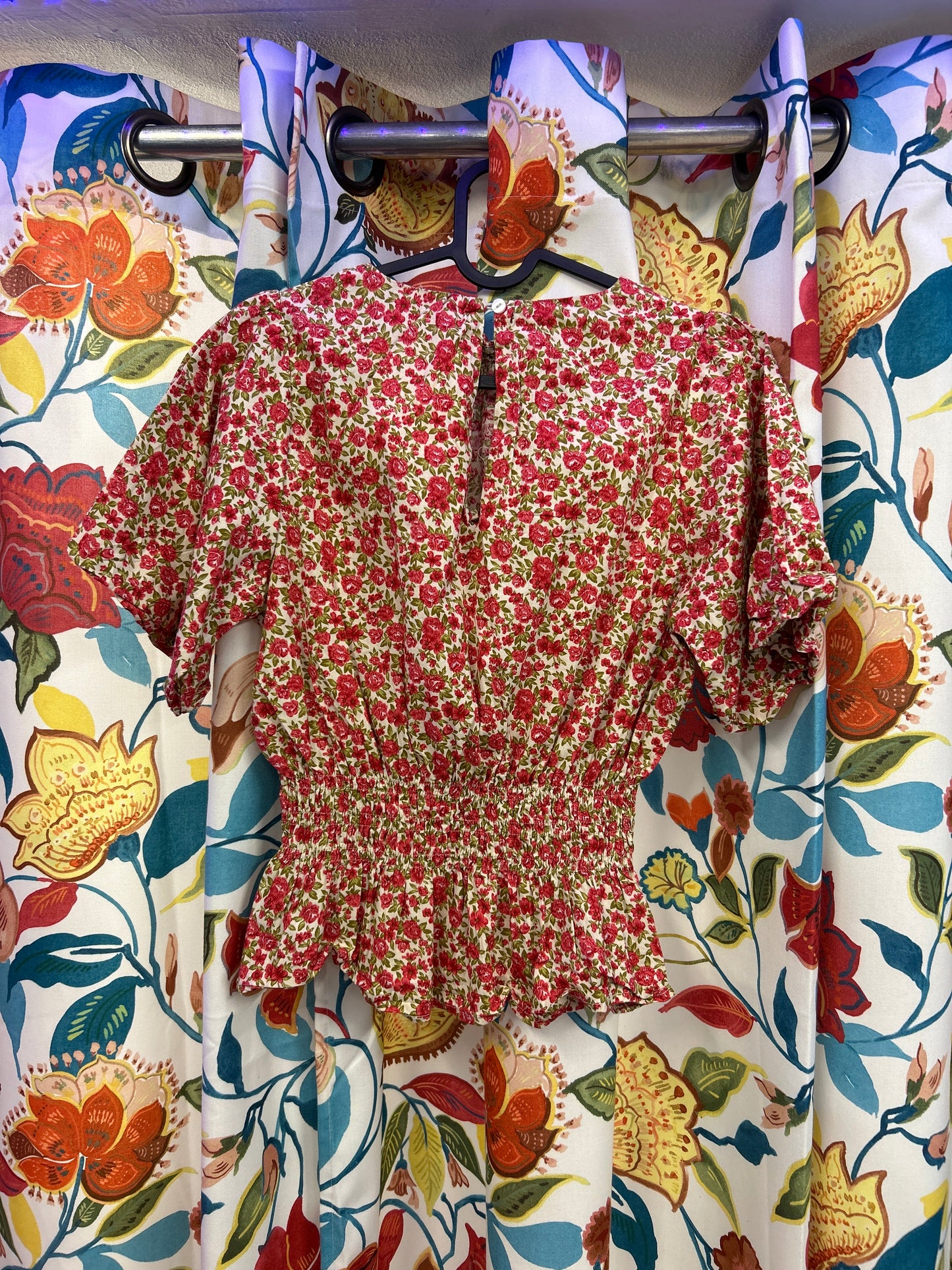 Y2k floral top