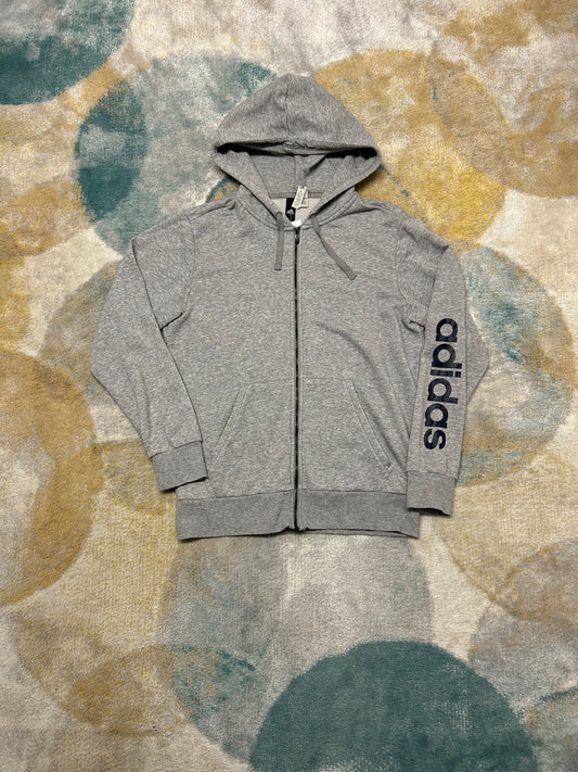 Adidas Grey Cotton Jacket