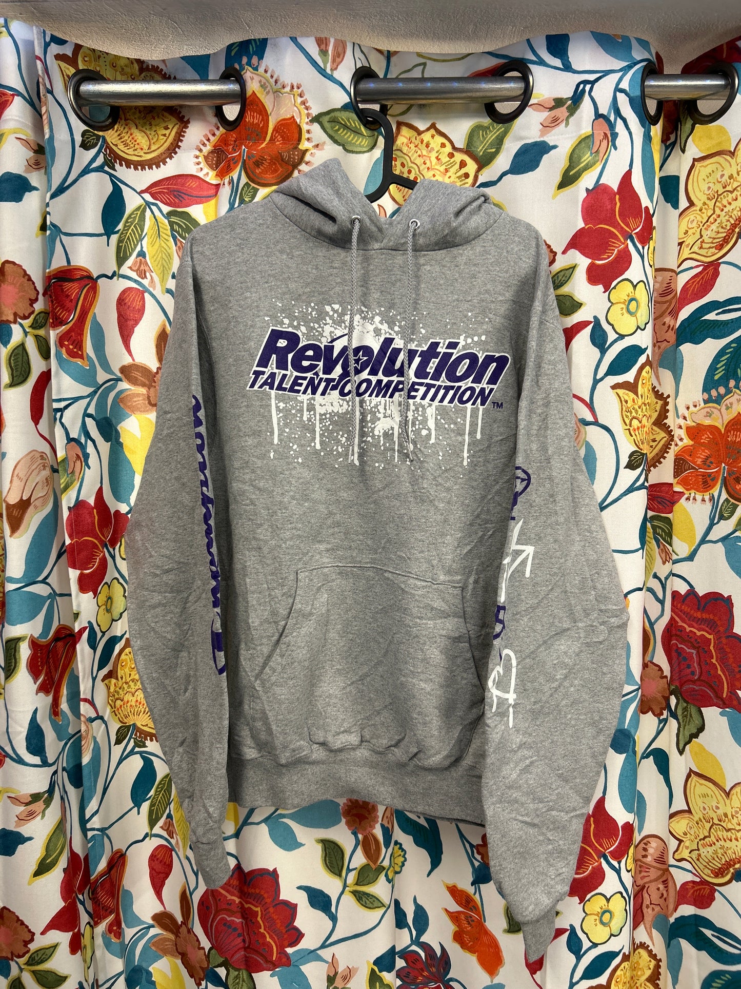 Champion Grey Cotton Hoodie