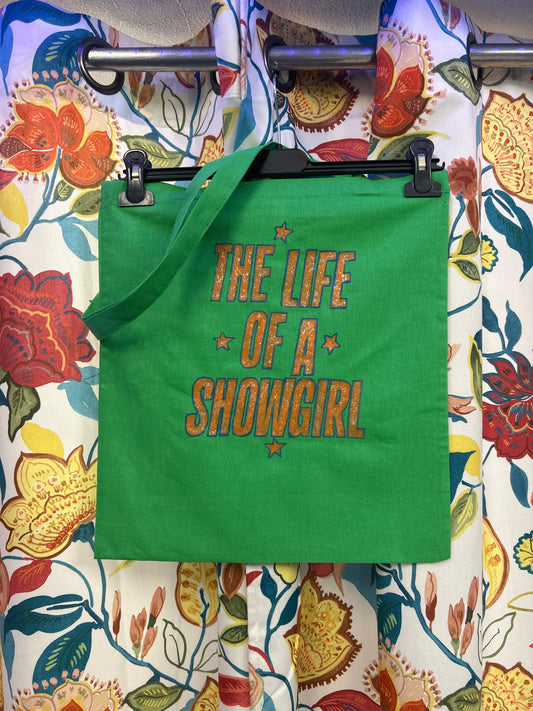 Taylor Swift 'The Life of a Showgirl' Handpainted Tote Bag