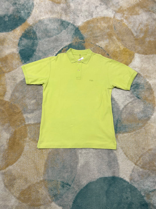 Fila lime green polo t-shirt