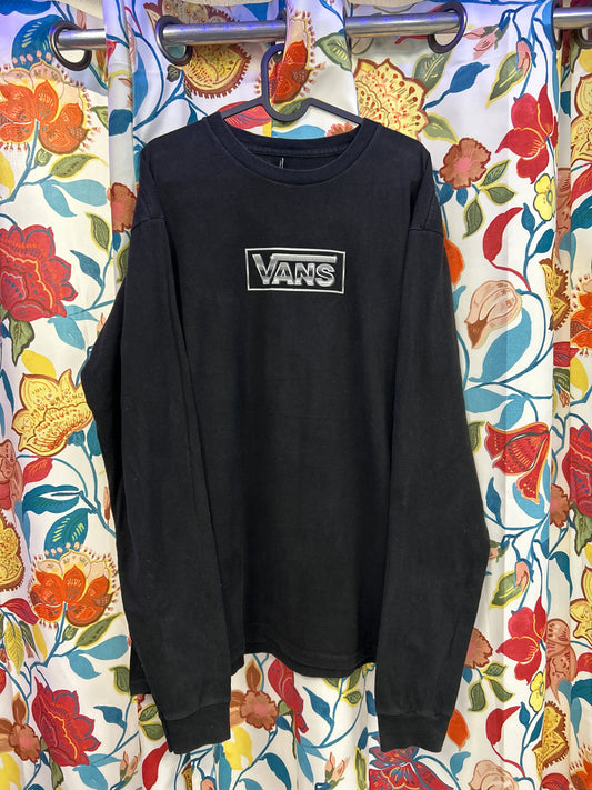 Vans old school black crewneck