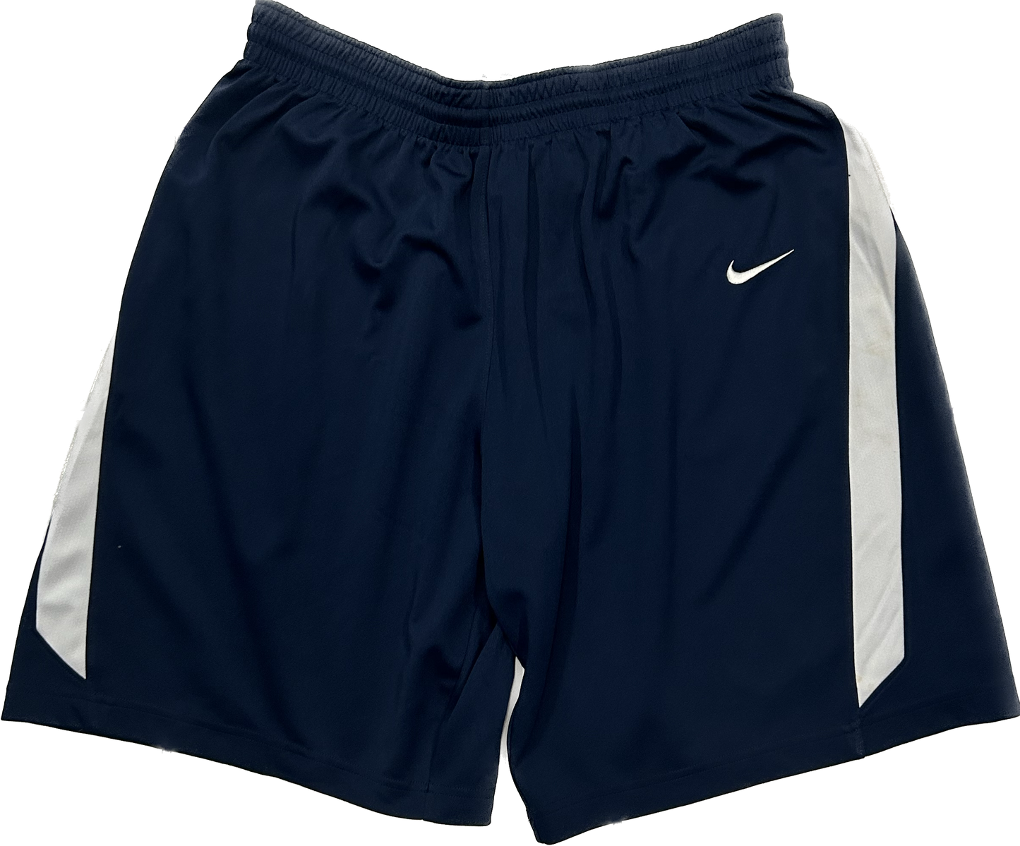 Nike Dark Blue and White Shorts