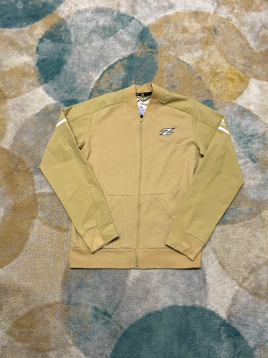 Adidas mustard yellow light trackjacket