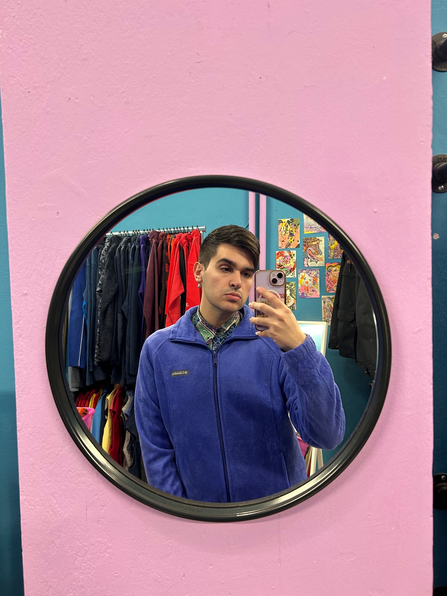 Columbia Purple Fleece Jacket