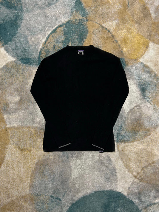 Patagonia Black Wool Knit