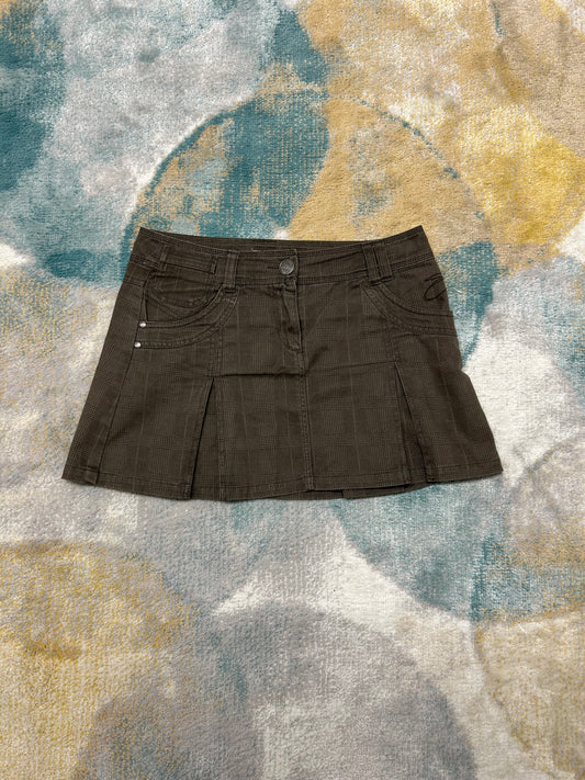 Y2k pimkie Brown short skirt