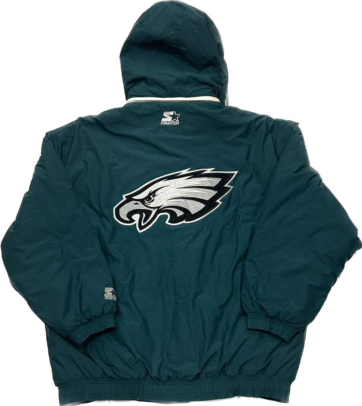 Eagles 90's Forest Green Heavy Puffer Jacket