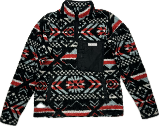 Columbia Patterned Heavy Fleece Half-Zip