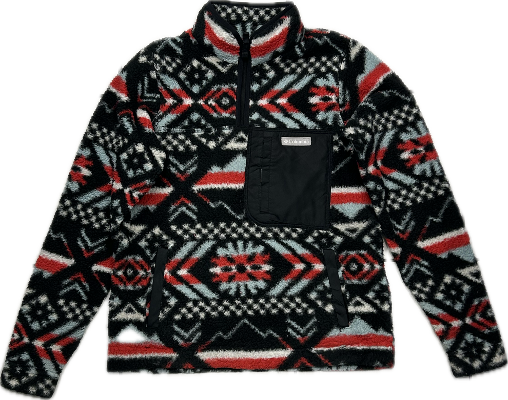 Columbia Patterned Heavy Fleece Half-Zip – Wear Naked