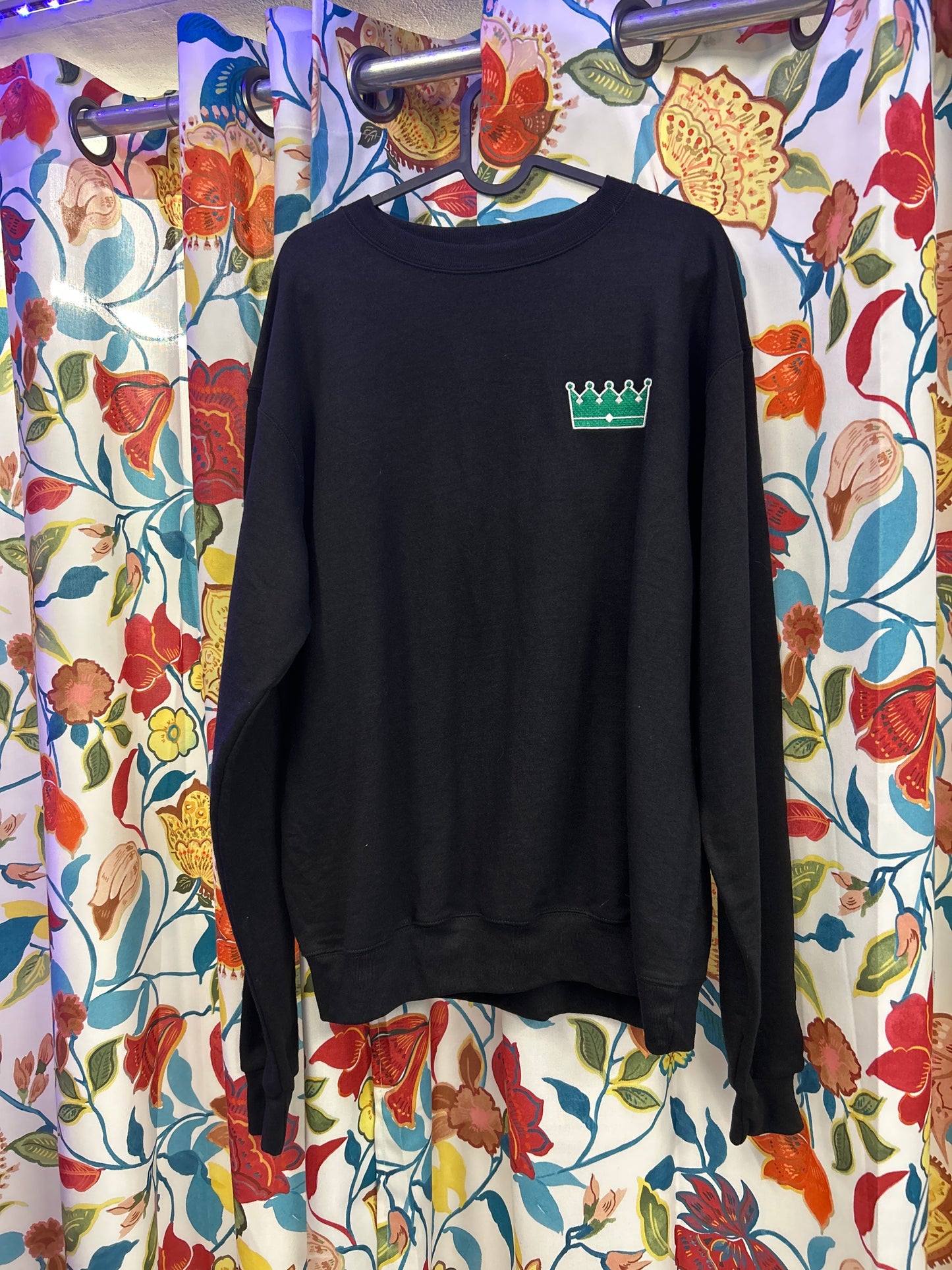 Champion black crewneck