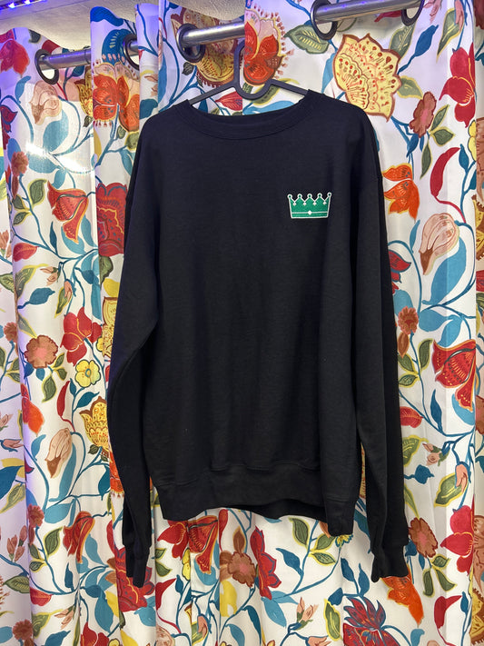 Champion black crewneck