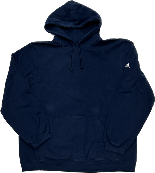 Adidas Retro Dark Blue Heavy Cotton Hoodie