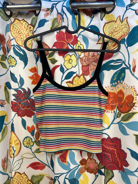 Y2k rainbow top