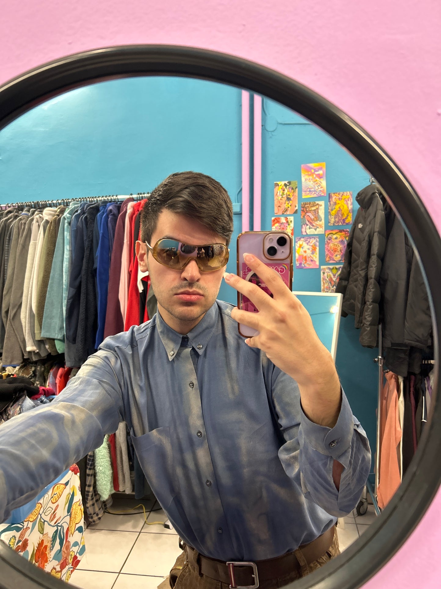 Brown Shades Tinted Glasses (Deadstock)