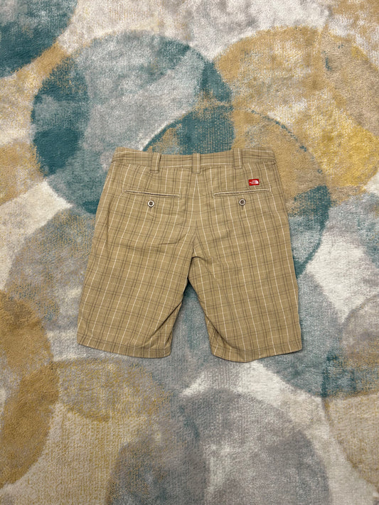 TheNorthFace checkered brown Shorts