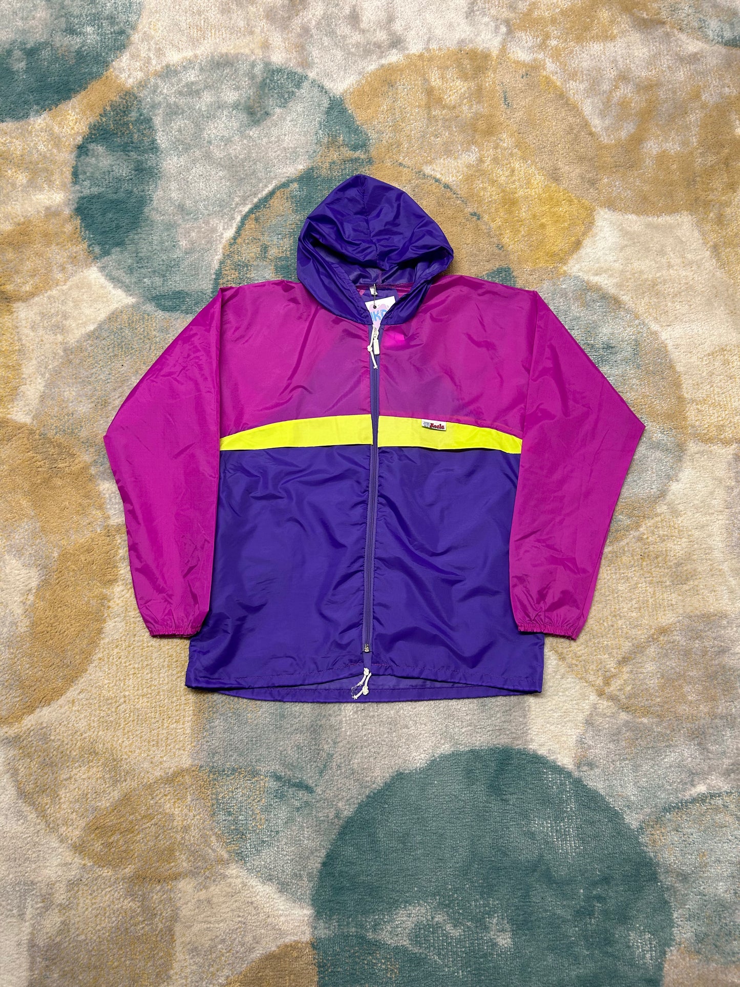 Purple and Magenta Windbreaker