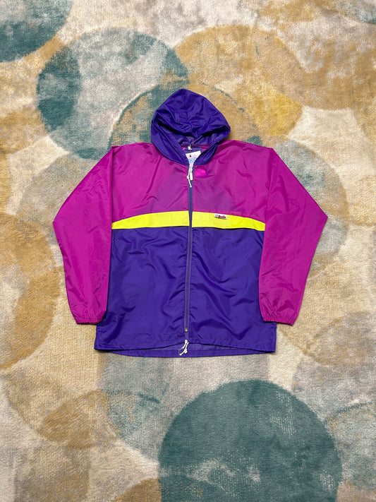Purple and Magenta Windbreaker
