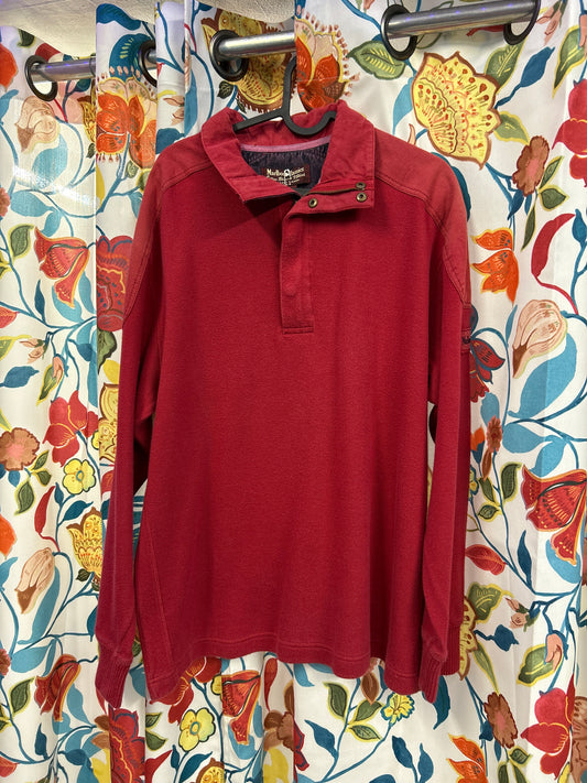 Marlboro classics red crewneck