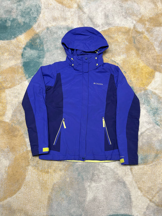Columbia Dual Blue Waterproof Heavy Jacket