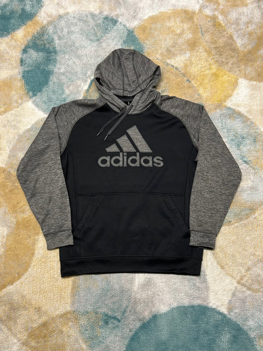 Adidas Grey and Black hoodie