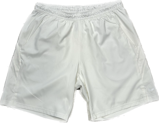 Nike White Athletic Shorts