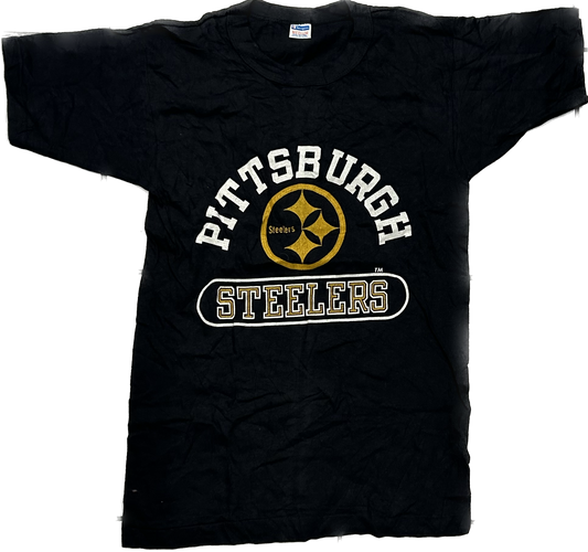 Pittsburgh Steelers Retro Black T-Shirt