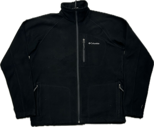 Columbia Black Heavy Fleece Jacket