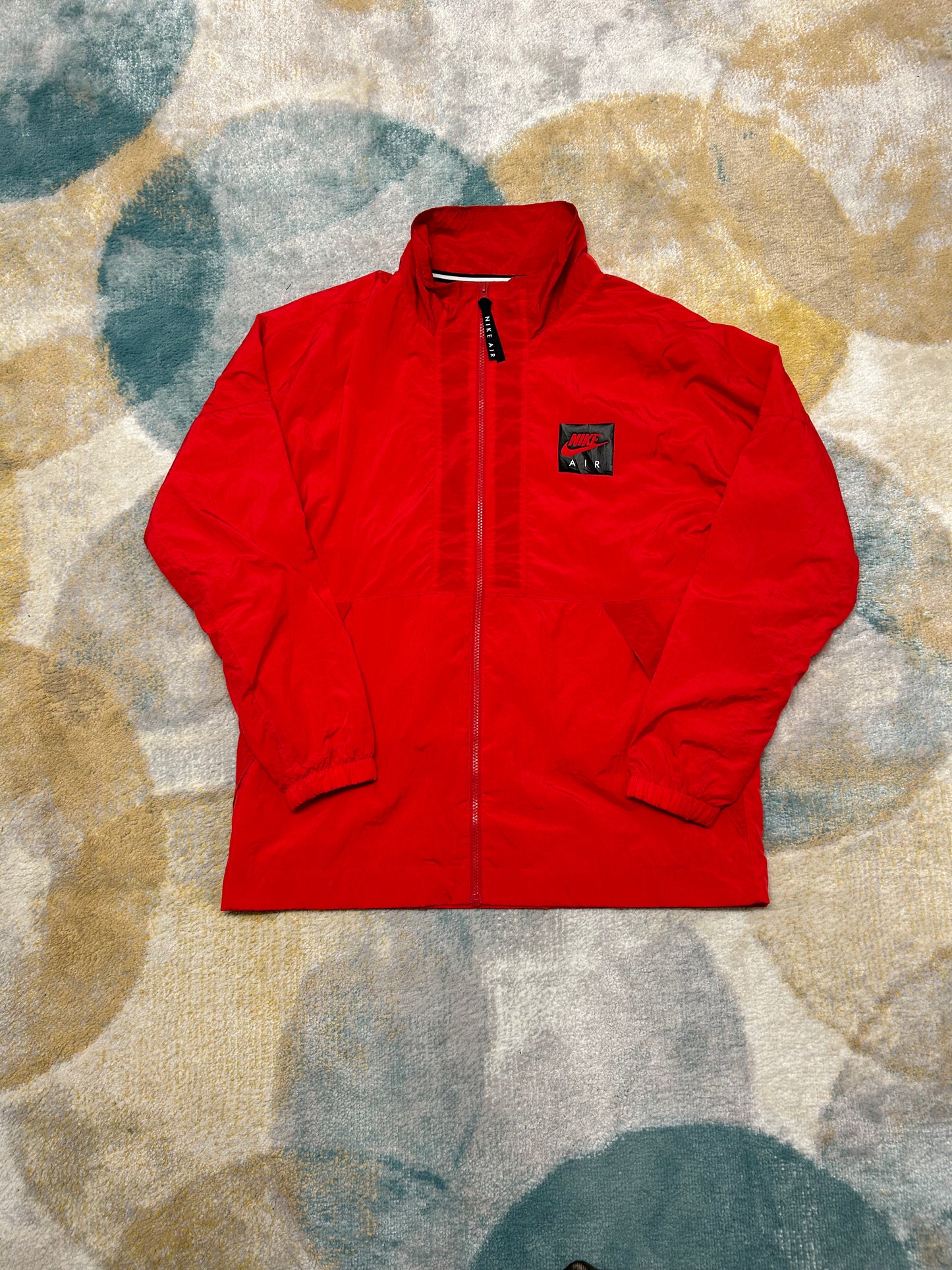 Nike air red bomber windbreaker