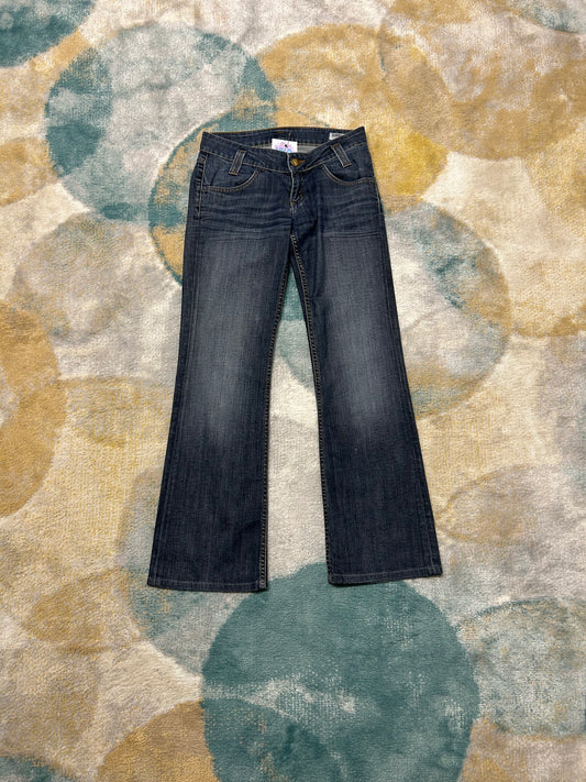 Lee dark wash bootcut denim jeans