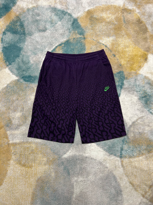 Nike dark purple 00's cotton shorts