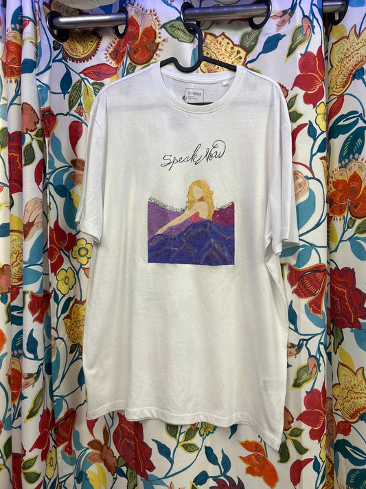 Taylor Swift Handpainted 'Speak Now' Album Cover T-shirt