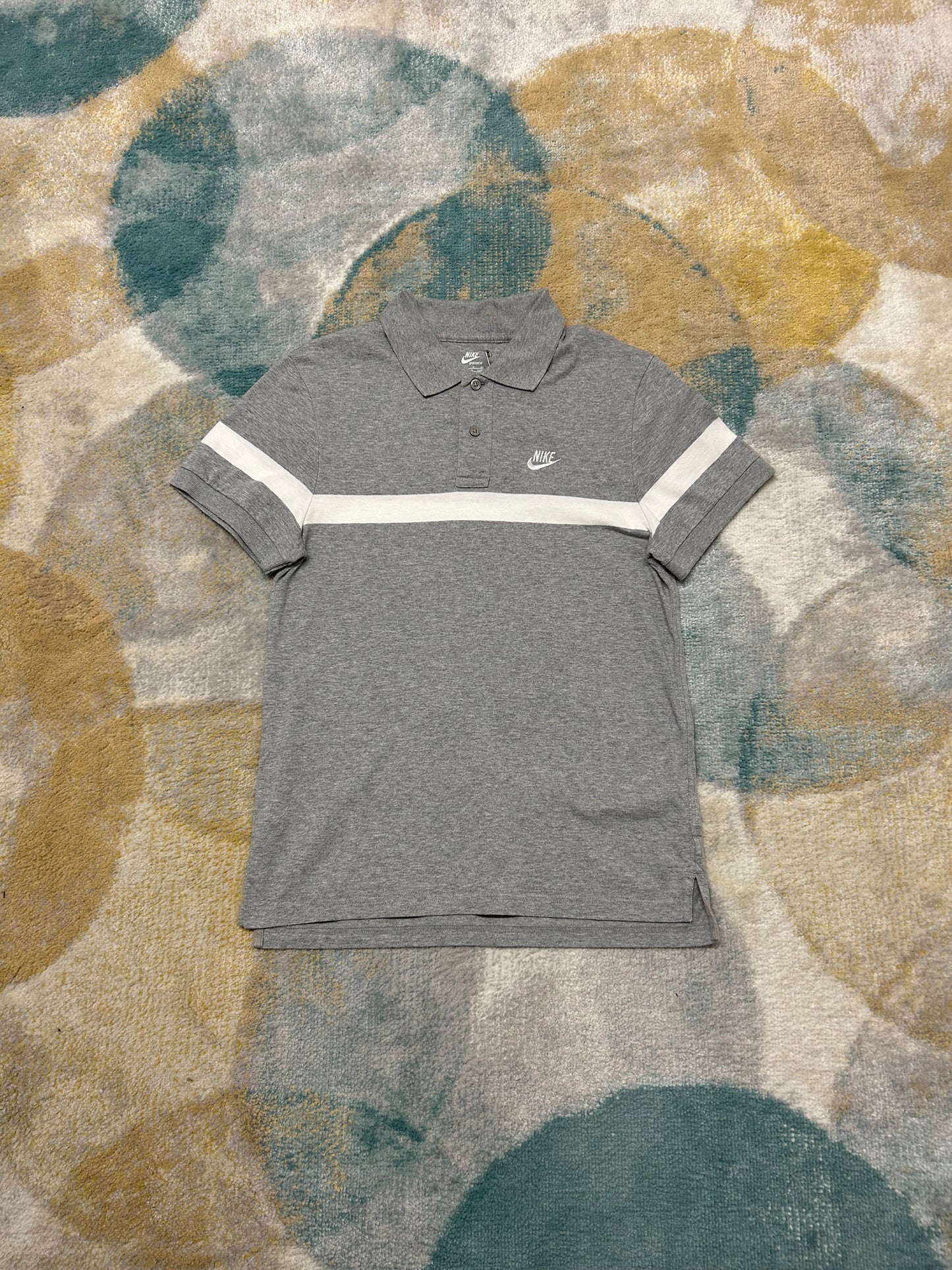 Nike grey polo t-shirt
