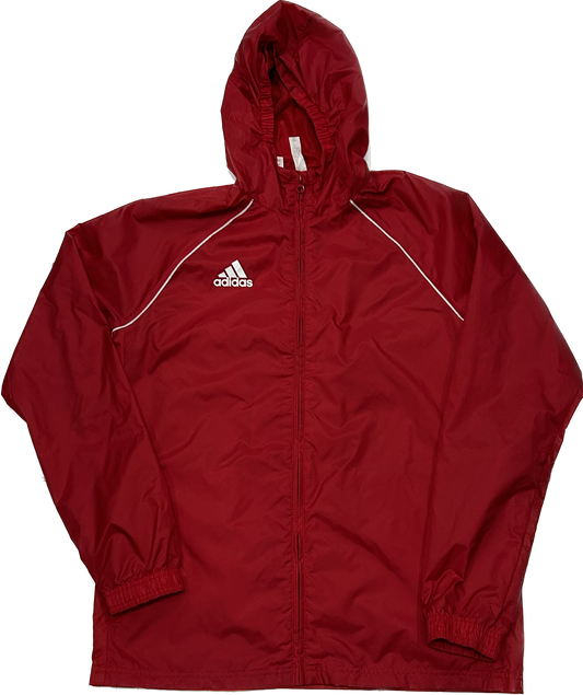 Adidas Red Waterproof Windbreaker