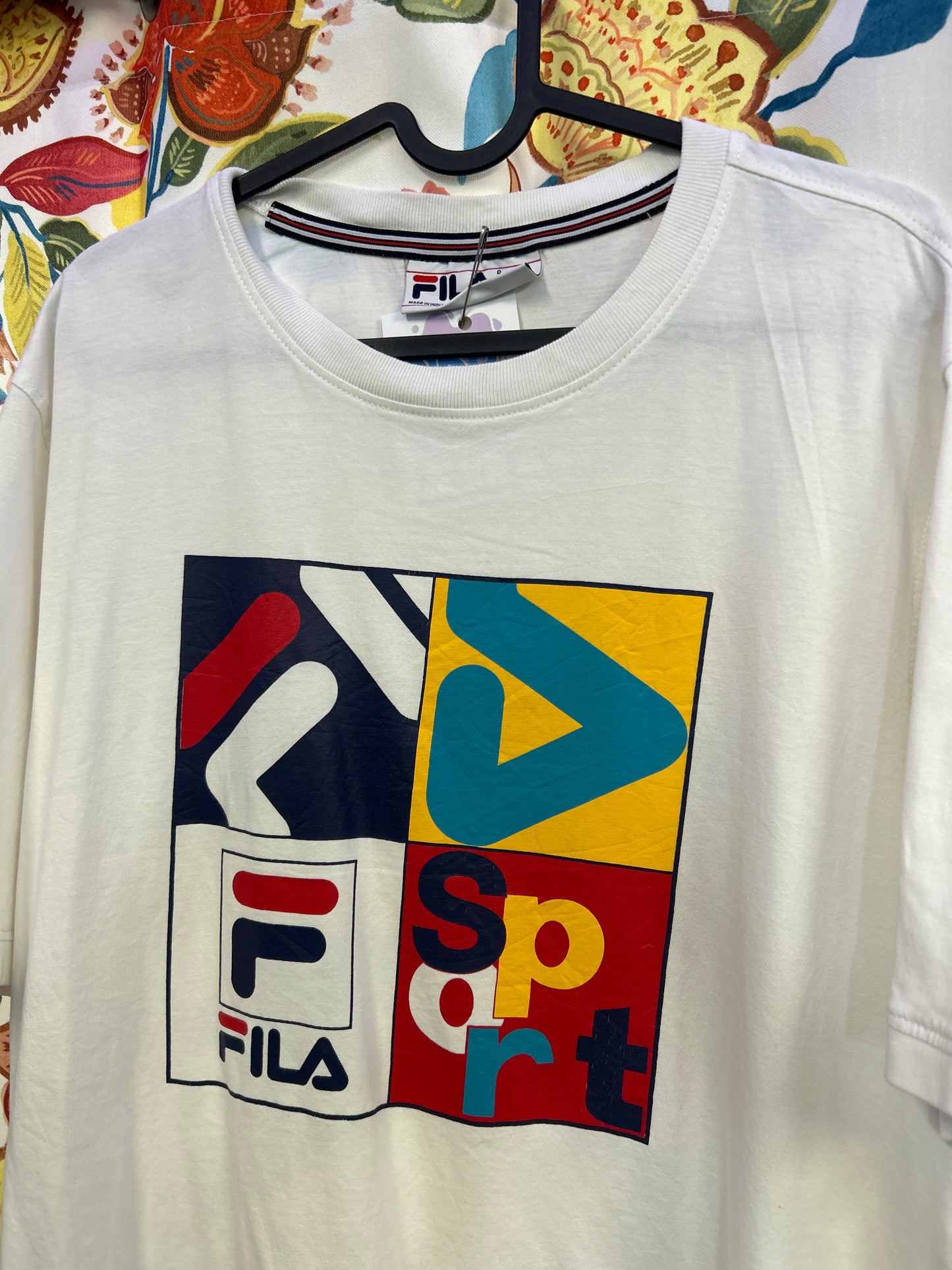 Fila retro white tee