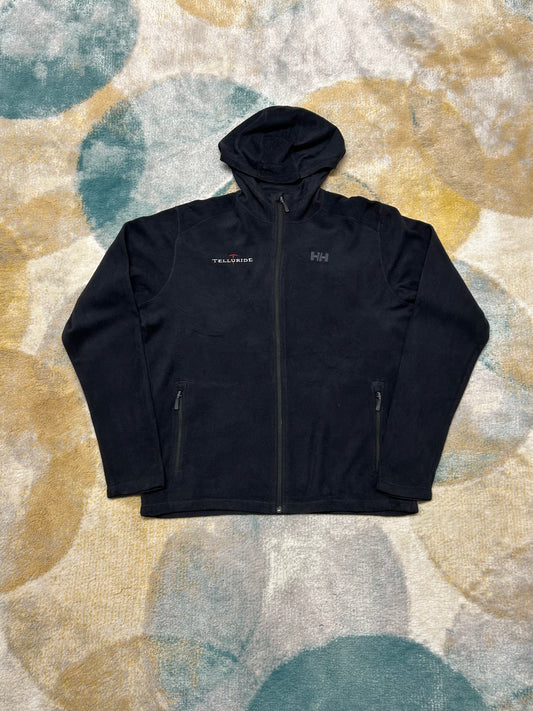 Helly Hansen hooded black fleece